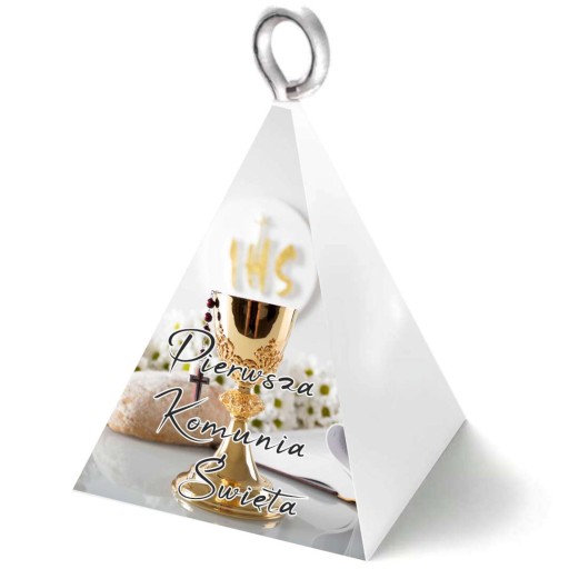 Balónová váha COMMUNION pyramída IHS Biblia