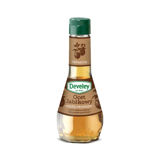 Develey Nefiltrovaný jablčný ocot 250 ml