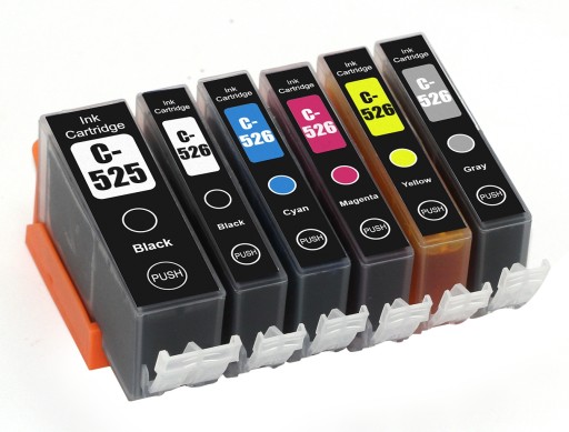 Atrament pre tlačiareň Canon PIXMA IP4850 IP4950 MG5150 MG5250 MG6150 PGI-525 XL