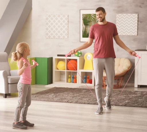 LANOVÉ ŠVIHADLO PRE DETI DREVENÉ RÚČKY PEVNÉ NA SKÁKANIE 254CM