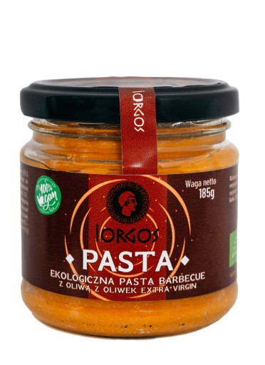 Iorgos Barbecue pasta s extra panenským olivovým olejom
