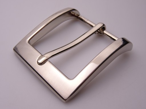 Spona na opasok nohavíc 4 cm / 40 mm strieborná