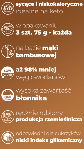 KETO BUNS BUNNS bez cukru, sacharidov - Ketogenic - pre diabetikov