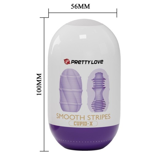 Masturbátor Pretty Love CUPID-X Smooth Stripes