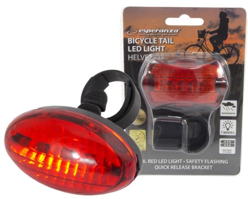 EOT009 LED BICYKELOVÁ LAMPA ZADNÁ DLHÁ PRACOVNÁ DOBA 7 REŽIMOV ARION