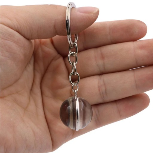 DEKORATÍVNA KĽÚČENKA VESMÍRNY 3D PRÍSVESOK NA KĽÚČENKU PRE VESMÍRNY VENTILÁTOR Sphere