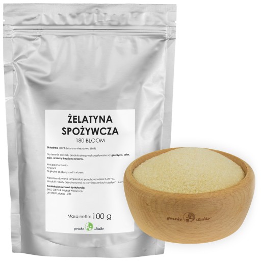 Bravčová potravinárska želatína 180Bl 0,1kg