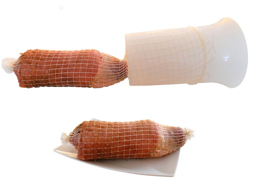 Sieťka 16, biela, 24 ôk, na údenie mäsa