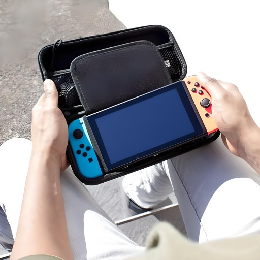VYLEPŠENÉ POUZDRO PRE NINTENDO SWITCH OLED ČIERNA
