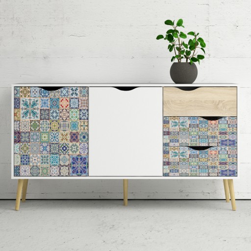 Nábytková dyha svojpomocne Mosaic Novinka VYROBENÁ NA ROZMER 10cm