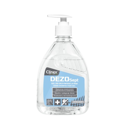Clinex DEZOSEPT - Gél na dezinfekciu rúk - 500 ml