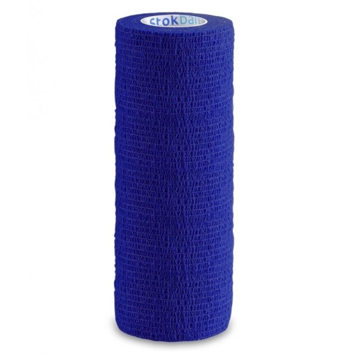 Obväz elastický súdržný, SAMOLEPIACI 15 cm x 4,5 m STOKBAN BLUE