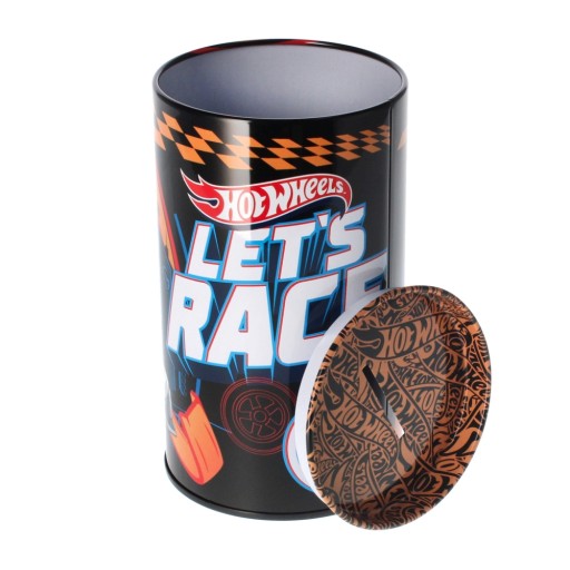 Okrúhle kovové prasiatko Hot Wheels