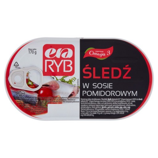 Era Ryb Sleď v paradajkovej omáčke 170 g