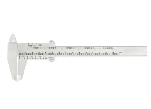 Analógové strmeň 0-150 mm vyrobený z plastu