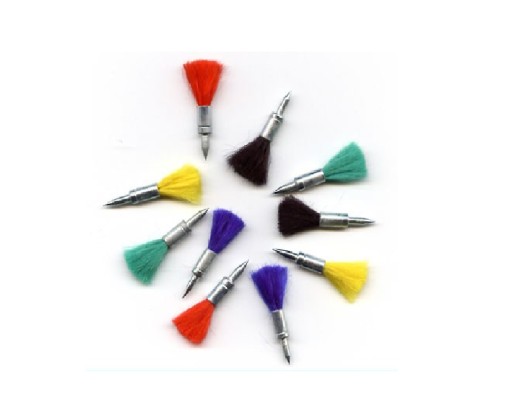 UMAREX Oceľové šípky, štetce, metly, 4,5 mm, 10 ks