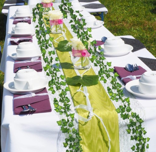 6m Umelé Ivy GIRLAND Kvety na balkón x3