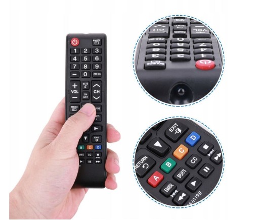 UNIVERZÁLNY PROGRAMOVATEĽNÝ DIAĽKOVÝ TV SAMSUNG LCD TV DVD SAT