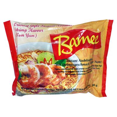 TOM YUM instantná rezancová polievka s príchuťou kreviet Bamee 60g