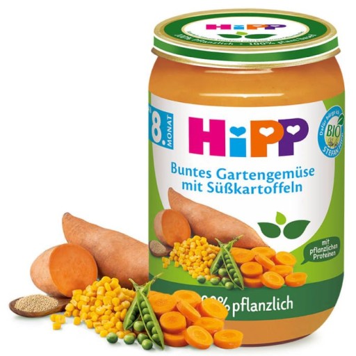 Hipp kokosové mlieko tekvica cícer paradajky ryža 220g 8m