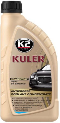 K2 KULER BLUE Koncentrát chladiacej kvapaliny G11 1L