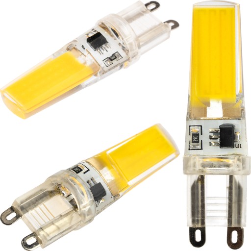 LED KAPSULOVÁ žiarovka MINI G9 5W = 50W 4000K Neutrálna farba COB 230V