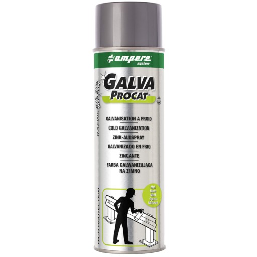 AMPERE Galva Procat matná farba 500ml zinkový sprej