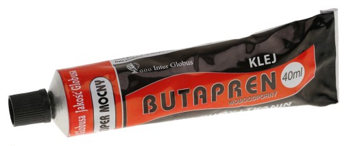 BUTAPRENOVÉ LEPIVO 40 ml NA OBUV, PLST, GUMA KOŽA