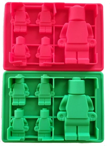 PEOPLE LEGO BLOCKS PRAGLINE FORMA SILIKÓNOVÁ MOLKA NA ČOKOLÁDOVÉ ŽELÉ