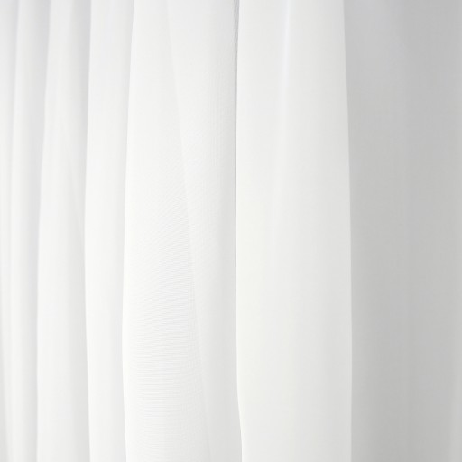 Biely voál, dĺžka 300 cm