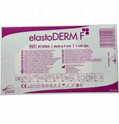 Fóliový obväz Elastoderm F, 7x6 cm, 1 kus