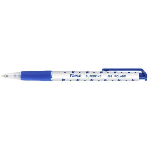Zasúvacie guľôčkové pero Reynolds blue star