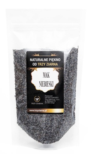 MAK MODRÝ 1kg Čerstvé čisté obilné semená