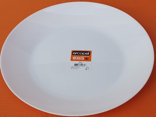 Jedálenský tanier 25 cm biely ZELIE ARCOPAL