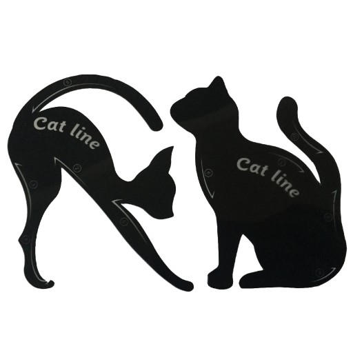ŠABLÓNA CAT LINE NA MAĽOVANIE línií CAT EYELINER