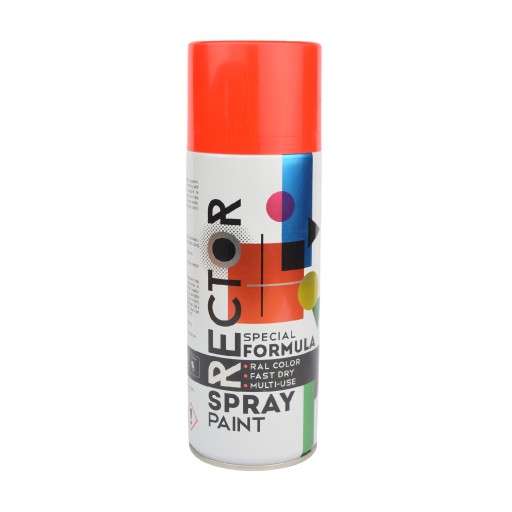 Lak, univerzálna emailová farba, červený sprej