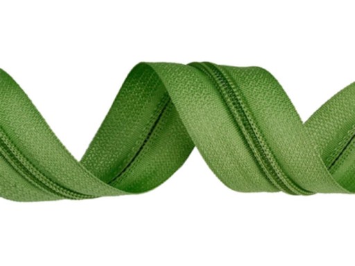 Páska na zips 5 zips Špirála 10m + 10s Šedá