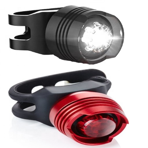 LED BICYKLOVÉ SVETLO PRE SADA PREDNÝCH A ZADNÝCH ACRUX