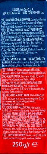 LavAzza Crema e Gusto Classico mletá káva 250g