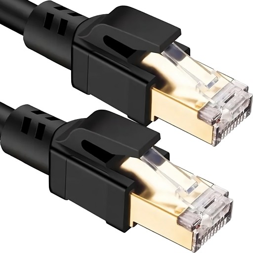 PLOCHÝ ETHERNETOVÝ KÁBEL RJ45 CAT8 40 GBPS 1M LAN XL