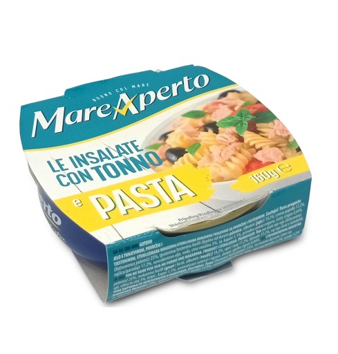 Šalát s tuniakom a cestovinami Fusilli Mare Aperto 160g