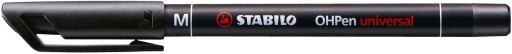 Fóliový popisovač STABILO OHPEN M 1mm, čierny