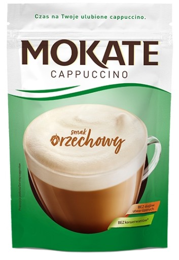 Mokate Cappuccino s orieškovou príchuťou 110g