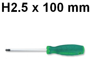 Inbusový skrutkovač H2,5 x 100 mm D71HB25