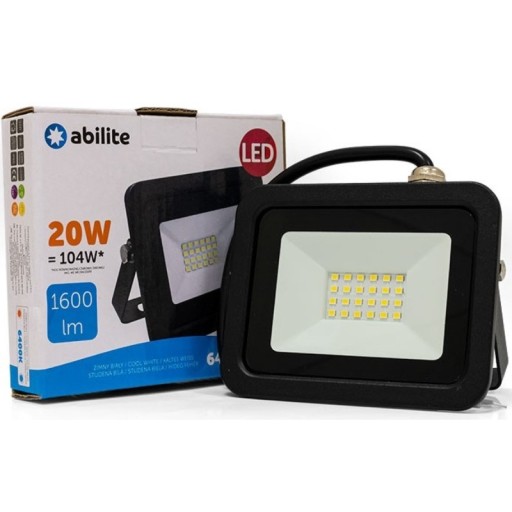 HALOGÉNOVÁ LAMPA LED SVETLO IP65 2OW STUDENÁ FARBA