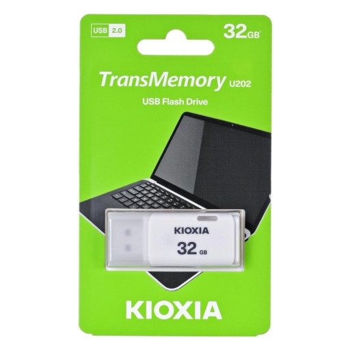 KIOXIA Pendrive Hayabusa U202 32GB USB 2.0 biely