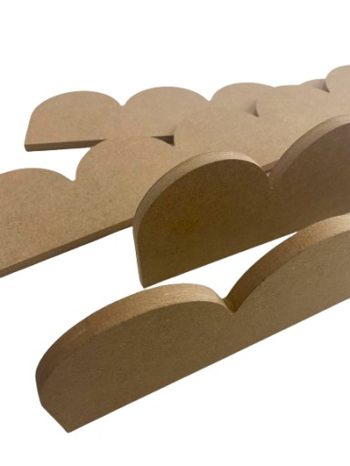 Ozdobný volán 30cm MDF 10mm trofast dekorácia