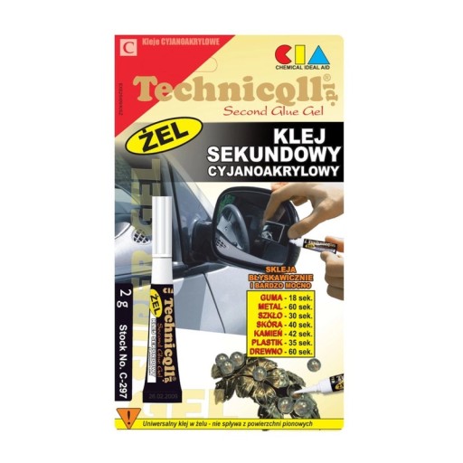 TECHNIOLL KYANOAKRYLÁT DRUHÝ GÉL C-297 2g