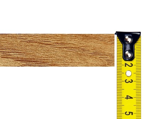 Nábytkové lemovanie, dyha, šírka 21mm, páska DUB KARMEL
