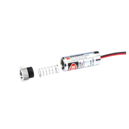 650nm 5mW červený bodkový laser 5V nastaviteľný